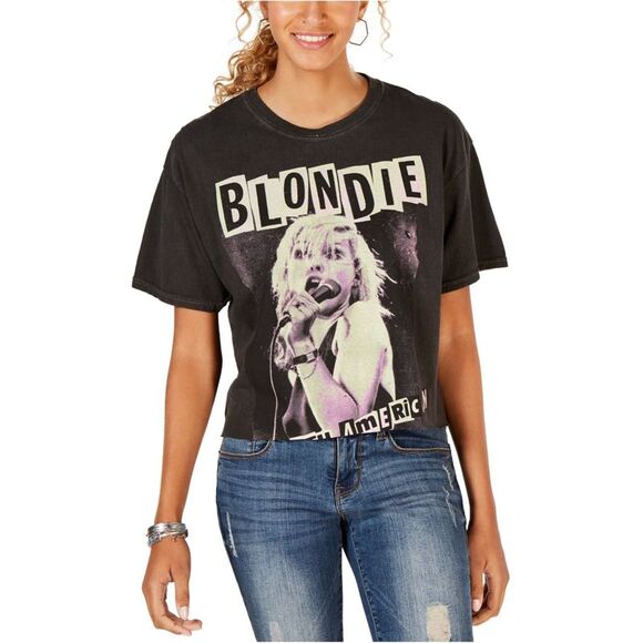 Blondie Punk Band Logo T-Shirt - 100% Cotton, Officially Licensed, Classic Fit Short Sleeve Tee - View #5